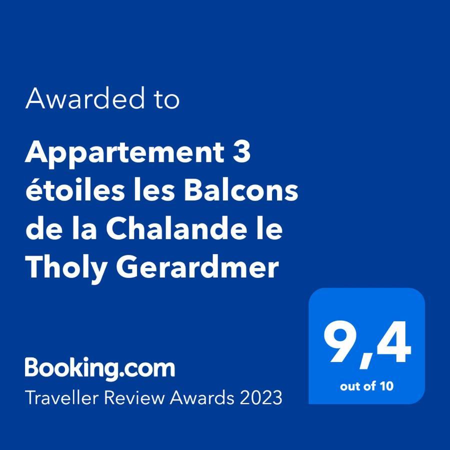 Appartement 3 étoiles les Balcons de la Chalande le Tholy Gerardmer Esterno foto